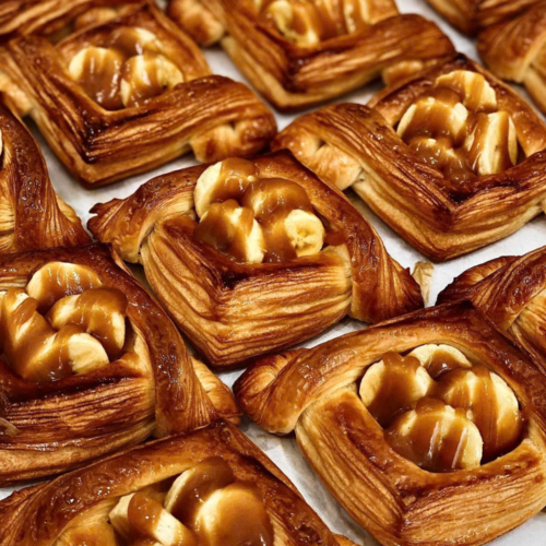 bánh chuối caramel