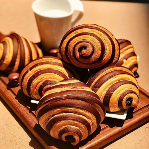 bánh croissant socola